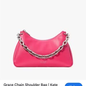 Kate Spade Pink Chain Strap Shoulder Bag